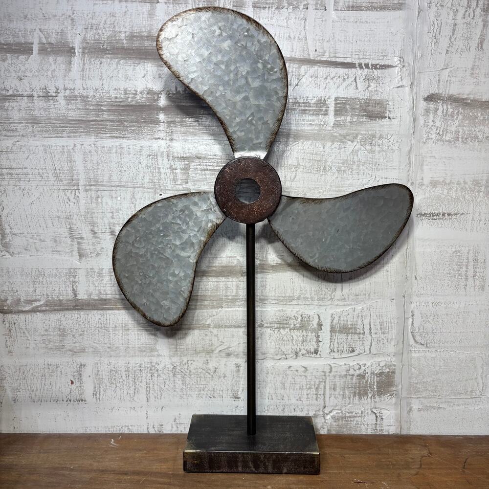Metal Nautical Ship Propeller Sculpture